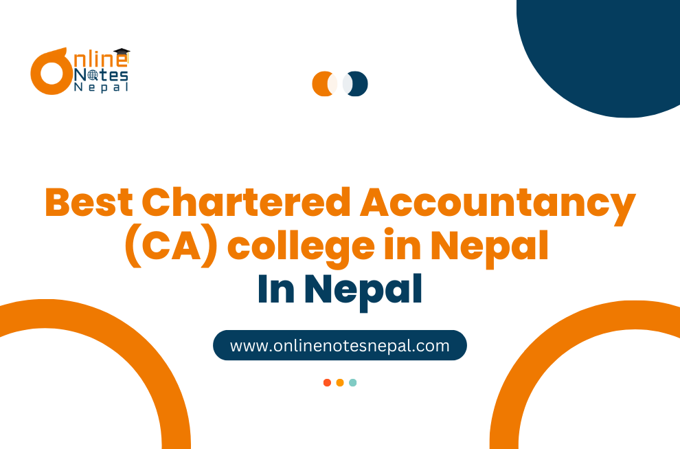 Best Chartered Accountancy (CA) college in Nepal